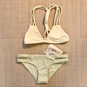Citrine top and Lspace bottom bikini set